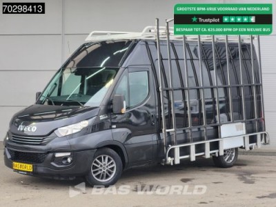 Iveco Daily 35S21 3.0L Automaat Glasresteel 210PK 3,5t Trekhaak L2H2 Airco Cruise Imperiaal Euro6 Resteel L2 Airco Trekhaak Cruise control