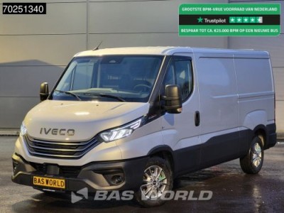 Iveco Daily 35S21 3.0L Automaat L2H1 210PK Laag Dak 2025-Model 3,5t Trekhaak ACC Navi LED Camera Parkeersensoren Euro6 L2 8m3 Airco Trekhaak