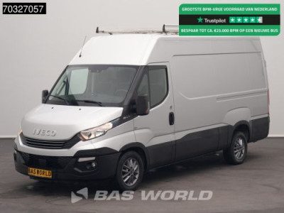 Iveco Daily 35S21 3.0L Automaat L2H2 3,5t Trekhaak 210PK Navi Airco Cruise Camera Werkplaatsinrichting Parkeersensoren Imperiaal Velgen Euro6 L2 Airco Trekhaak Cruise control