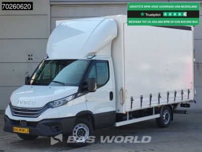 Iveco Daily 35S21 3.0L Automaat Schuifzeilen Laadklep 210PK 2025-Model ACC LED CarPlay Euro6 Schuifzeil Koffer Meubelbak Bakwagen 23m3 Airco