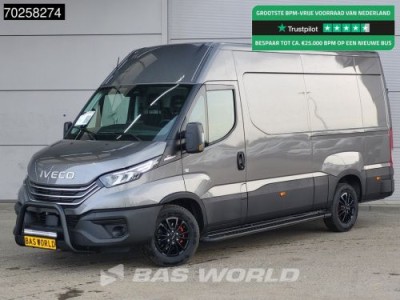 Iveco Daily 35S21 3.0L Black Edition Automaat 210PK L2H2 2025-Model 3,5t Trekvermogen ACC LED CarPlay Camera Parkeersensoren Euro6 L2 12m3 Airco