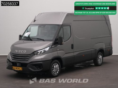 Iveco Daily 35S21 BPM VRIJ! 3.0L Automaat 210PK L2H2 2025-Model 3,5t Trekvermogen ACC LED CarPlay Camera Parkeersensoren Velgen Euro6 L2 12m3 Airco