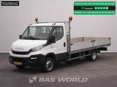 Iveco Daily 40C15 3.0L Dubbellucht Open Laadbak 3,5t Trekhaak 150PK Navi Airco Cruise Euro6 Pritsche Pickup Open Box Airco Trekhaak Cruise control
