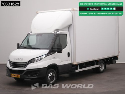Iveco Daily 40C16 XL 1000KG Laadklep Automaat Zijdeur Dubbellucht 160PK Bakwagen LED Airco Cruise Camera Lat om Lat DHollandia Euro6 Meubelbak Koffer Mobelkoffer Airco Cruise control