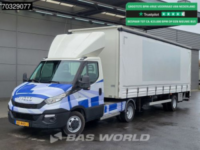 Iveco Daily 40C17 10Tons BE Trekker met Oplegger Schuifzeil 5000kg Laadvermogen Veldhuizen Combi Cruise control