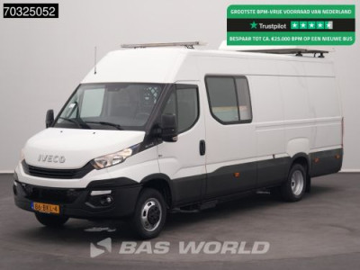 Iveco Daily 50C14 CNG 3.0L Dubbellucht L3H2 Navi 3,5t Trekhaak Airco Cruise Werkplaatsinrichting Euro6 L3 Airco Trekhaak Cruise control