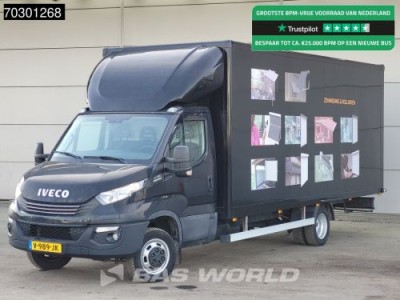 Iveco Daily 50C18 3.0L Automaat 577cm Dubbellucht Bakwagen Airco Cruise Euro6 Meubelbak Koffer Airco Cruise control
