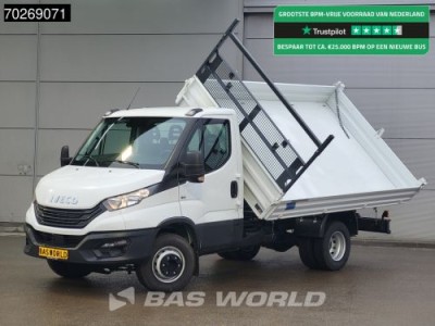 Iveco Daily 60C16 3.0L 3 zijdige Meiller Kipper Airco Cruise Trekhaak Tipper Benne Kieper 2m3 Airco Trekhaak Cruise control