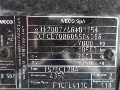 Iveco Daily 70 C 16 Recovery-truck, Bergingswagen, Apschlep. 7 Persoons. ALS NIEUW