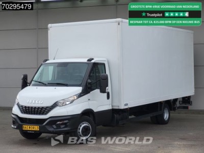 Iveco Daily 70C18 3.0L Automaat Laadklep 7tons 6meter Bakwagen Luchtvering Airco Cruise Meubelbak Koffer 36m3 Airco Cruise control