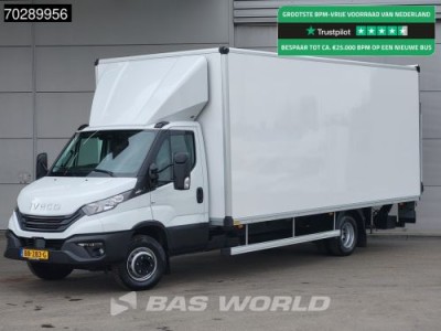 Iveco Daily 70C18 3.0L Automaat Laadklep 7tons 6meter Bakwagen Luchtvering Dubbellucht ACC Navi Camera Airco Meubelbak Koffer Airco