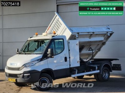 Iveco Daily 70C18 3.0L Euro6 3 zijdige Kipper 3,5t trekhaak Airco Cruise Tipper Benne Kieper Airco Trekhaak Cruise control
