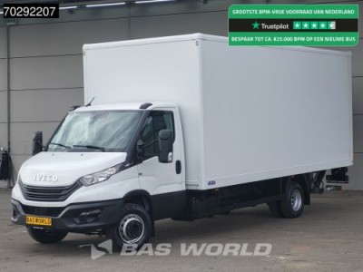 Iveco Daily 70C21 3.0L Automaat 210PK Laadklep Airco Cruise Bakwagen DHollandia Euro6 Meubelbak Koffer 36m3 Airco Cruise control