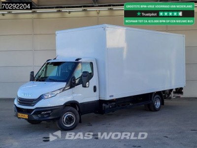 Iveco Daily 70C21 3.0L Automaat 210PK Laadklep Airco Cruise Bakwagen DHollandia Euro6 Meubelbak Koffer 36m3 Airco Cruise control