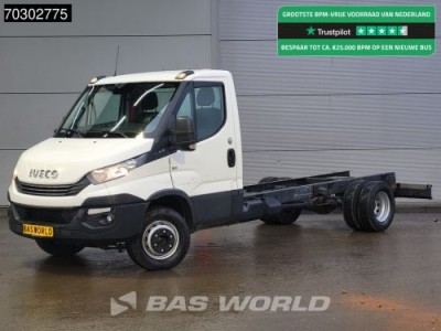 Iveco Daily 70C21 3.0L Automaat Luchtvering 435cm WB 210PK Chassis Cabine Airco Cruise Standkachel Euro6 Chassis Fahrgestell Airco Cruise control