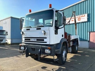 Iveco Eurocargo 135E23WR 4x4 FULL STEEL PORTAL CONTAINER (EURO 2 / ZF MANUAL GEARBOX / REDUCTION AXLES / FULL STEEL SUSPENSION)