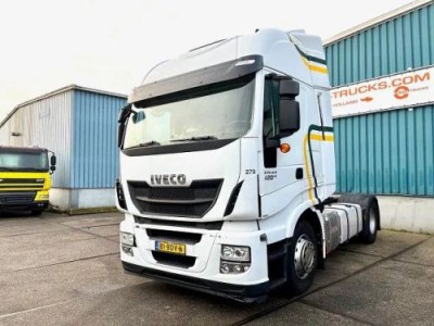 Iveco Stralis AS440S42T/P HI-WAY DUTCH TRUCK (APK/TUV -> 02-2024 / EURO 6 / AS-TRONIC / 2 TANKS / LEATHER SEATS / FRIDGE)