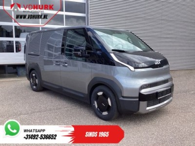 Kia PV5 Elite Executive 71.2 kWh 416 km WLTP L2 Warmtepomp/ 2x Schuifdeur/ Stoelvent./ Stoelverw./ Adapt.Cruise/ Leder/ Navi/ Carplay/ 360 Camera/ Climate
