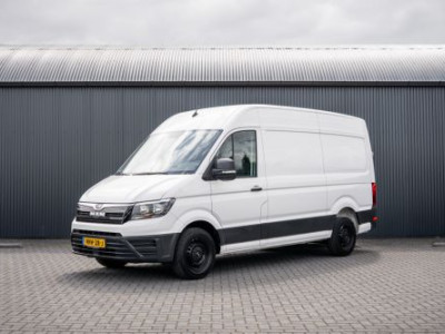 MAN TGE 2.0 TDI | L3H3 | 140 PK | 3-Zits | Trekhaak 3.0T | 1e Eigenaar | Camera | Carplay | Cruise | Airco | Trekhaak