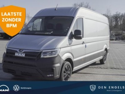 MAN TGE 3.180 L4H3 Aut FACELIFT Commander BOMVOL | LED | NAVI | LICHTMETAAL 17 | ACC | STOELVERWARMING | STUURVERWARMING | VOORRUITVERWARMING