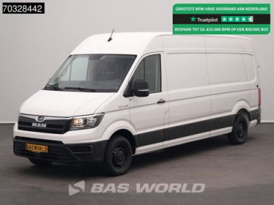 MAN TGE 3.140 Automaat L4H3 Trekhaak Airco Cruise Camera Euro6 L3H2 Airco Trekhaak Cruise control