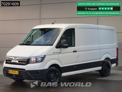 MAN TGE 3.140 L3H2 Trekhaak Airco Cruise Camera Euro6 CarPlay L2H1 Laag Dak 11m3 Airco Trekhaak Cruise control