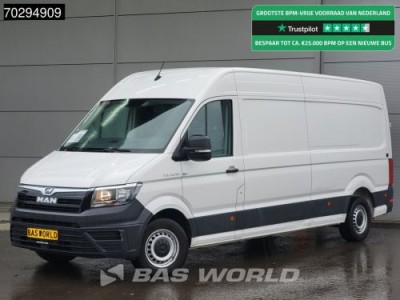 MAN TGE 3.140 L4H3 Trekhaak Airco Cruise Camera Parkeersensoren Euro6 L3H2 Airco Cruise control