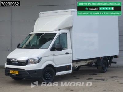 MAN TGE 3.140 Laadklep Automaat Bakwagen Airco Cruise Camera Euro6 Meubelbak Koffer Airco Cruise control