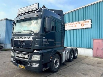 MAN TGX 26.480 BLS XLX 6x2 (EURO 5 / ZF16 MANUAL GEARBOX / 9.000 KG. FRONT-AXLE / STEERING AXLE / LIFT-AXLE / AIRCONDITIONING / HYDRAULIC KIT / ETC.)