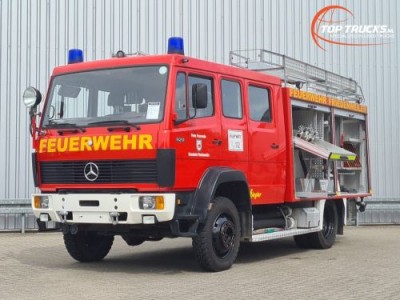 Mercedes-Benz 1120 AF 4x4 -Feuerwehr, Fire brigade - 1.200 ltr watertank - Expeditie, Camper - LF 16