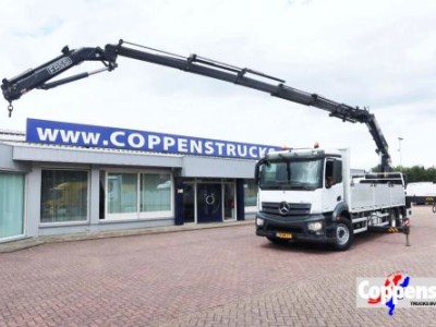 Mercedes-Benz ANTOS 2830 Kraanwagen open Laadbak Fassi F295 + FLY-JIB