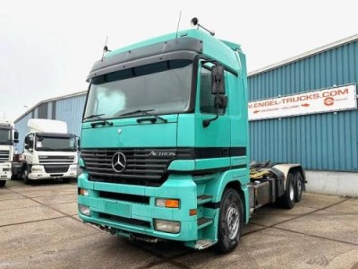 Mercedes-Benz Actros 2543 L MEGASPACE 6x2 MEILLER HOOK-ARM SYSTEM (EPS WITH CLUTCH / STEEL SUSPENSION FRONTAXLE / AIRCONDITIONING)