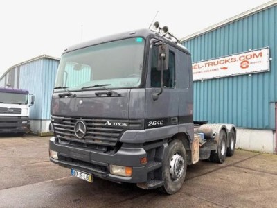 Mercedes-Benz Actros 2640 S 6x4 FULL STEEL TRACTOR UNIT (EPS WITH CLUTCH (3 PEDALS) / REDUCTION AXLES / FULL STEEL SUSPENSION / HYDRAULIC KIT / AIRCONDITIONING)