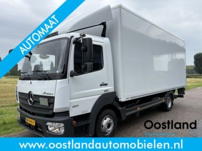 Mercedes-Benz Atego 821 BL Bakwagen / 3 zitplaatsen / Laadklep / Automaat / Cruise / Airco / 10.800 KM !!