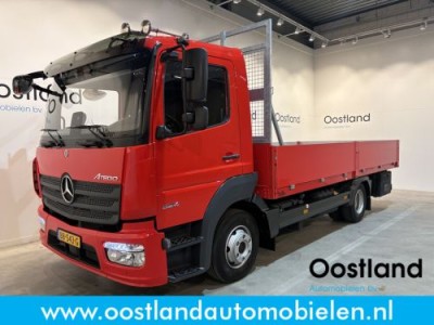 Mercedes-Benz Atego 824 BL Euro6 Open Laadbak  / 6 cil. Automaat / Airco / Cruise Control / 3 Zitplaatsen / 12.890 KM !!
