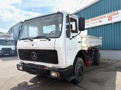 Mercedes-Benz LK 1317 (6-CILINDER) 4x2 3-WAY MEILLER KIPPER (MANUAL GEARBOX / FULL STEEL SUSPENSION / P.T.O.)
