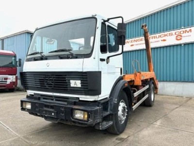 Mercedes-Benz SK 1824 K 4x2 FULL STEEL CHASSIS WITH ATLAS CONTAINER SYSTEM (V6 ENGINE / MANUAL GEARBOX / FULL STEEL SUSPENSION / REDUCTION AXLE)