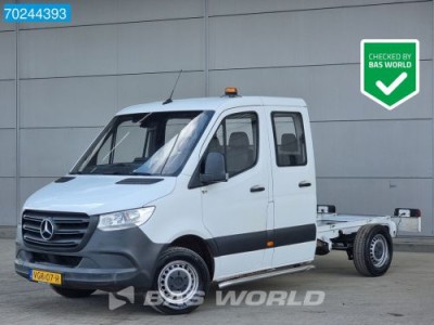Mercedes-Benz Sprinter 311 CDI Dubbel cabine Chassis Cabine Airco Mbux Cruise Leder Fahrgestell Airco Dubbel cabine Trekhaak Cruise control
