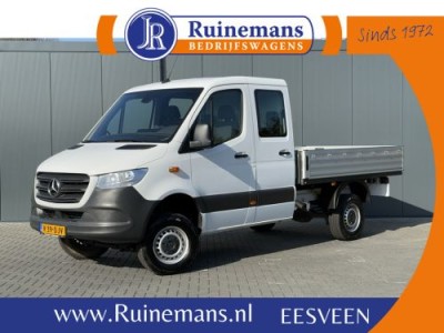 Mercedes-Benz Sprinter 314 CDI  4X4 / PICK-UP / DOKA / DUBBEL CABINE / AIRCO / CRUISE / APPLE CARPLAY / 6 PERSOONS / ZEER NETJES