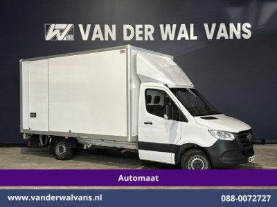 Mercedes-Benz Sprinter 315 CDI 228cm Hoog Automaat Bakwagen Laadklep Zijdeur Euro6 Airco | Lat om Lat betimmering | Leder Bijrijdersbank, 22m3 KUUB