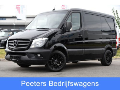 Mercedes-Benz Sprinter 316 2.2 CDI L1H1 Black Edition Camera, Cruise, 2800kg trekhaak, 164pk, Geveerde Stoel, Multimedia, 3 Zits, Uniek!