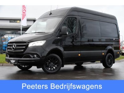 Mercedes-Benz Sprinter 316 2.2 CDI L2H2 Black Edition Adaptieve Cruise, 360 Camera, 10,5 Mbux, Automaat, LED, 164pk, Stoelverwarming, Trekhaak, Uniek!