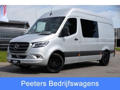 Mercedes-Benz Sprinter 316 2.2 CDI L2H2 DC PB Edition Adaptieve Cruise, Camera, Carplay, LED, 164pk, Stoelverwarming, Trekhaak, Automaat, 10,5 Mbux, Standkachel, Uniek!