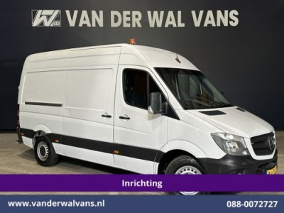 Mercedes-Benz Sprinter 316 CDI 164pk L2H2 Inrichting Euro6 Airco | 2800kg Trekhaak | Cruisecontrol | Parkeersensoren Chauffeursstoel