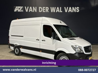 Mercedes-Benz Sprinter 316 CDI 164pk L2H2 Inrichting Euro6 Airco | Omvormer | 2800kg Trekhaak | Cruisecontrol Chauffeursstoel, Parkeersensoren