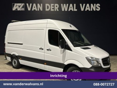 Mercedes-Benz Sprinter 316 CDI 164pk L2H2 inrichting Euro6 Airco | 2800kg trekhaak | Cruisecontrol Parkeersensoren, Chauffeursstoel