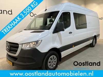 Mercedes-Benz Sprinter 316 CDI L3H2 RWD DC 5 pers. / Trekhaak 3.500 KG / Airco / Cruise Control / CarPlay / Camera / Navigatie / 63.500 KM !!
