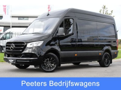 Mercedes-Benz Sprinter 317 1.9 CDI L2H2 RWD Black Edition Camera, Cruise, Carplay, Standkachel, LED, Automaat, Stoelverwarming, Trekhaak, Uniek!