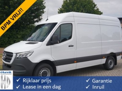 Mercedes-Benz Sprinter 317CDI Pro L2H2 BPM VRIJ!! 10.25 Mbux Cam, Gev. Stoel, 3.5T Trekgewicht, LED!! NR. A395*