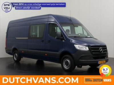 Mercedes-Benz Sprinter 319CDI 3.0V6 L3H2 Maxi Dubbele Cabine | Airco | Cruise | 2800Kg Trekhaak